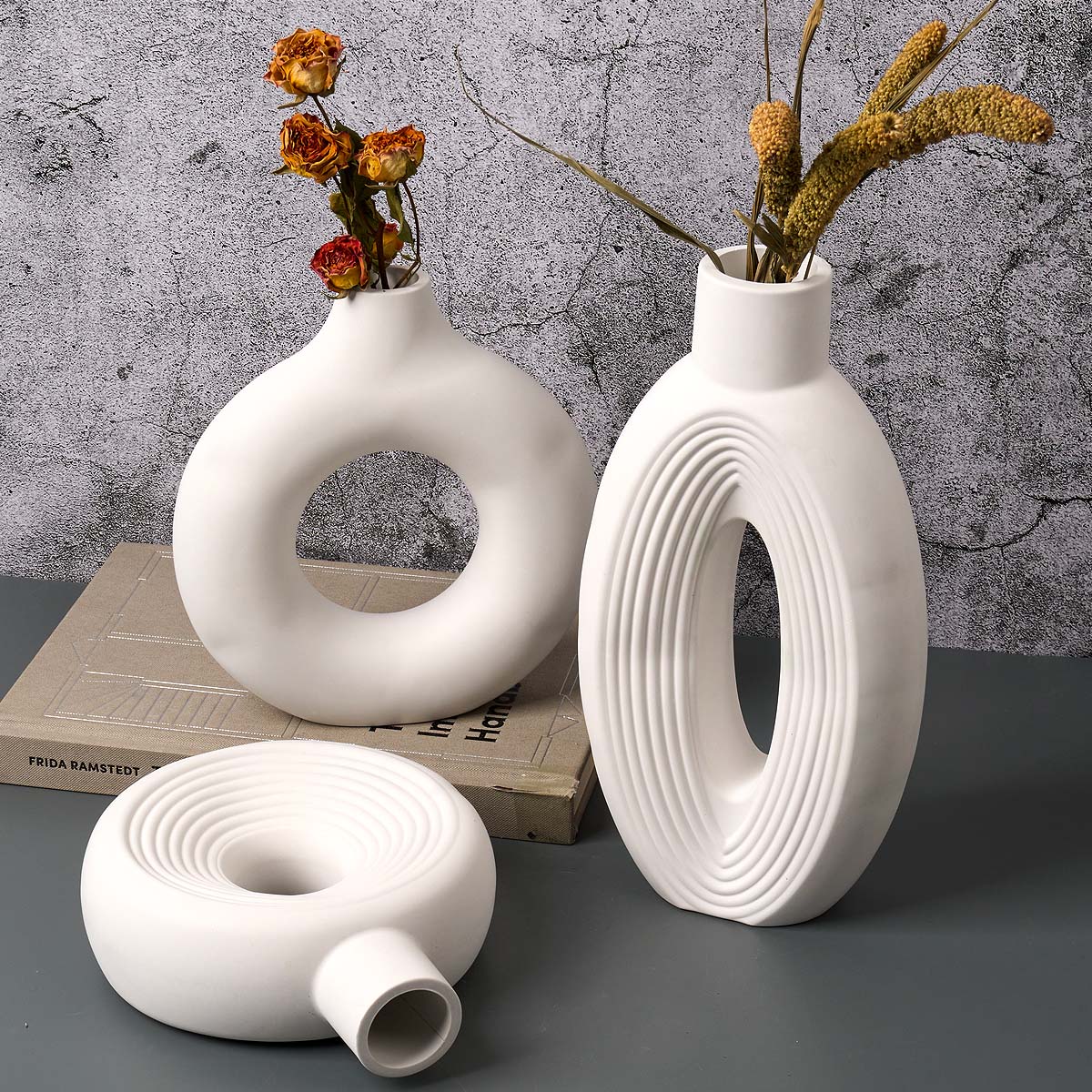 Nordic Streep Vaas Siliconen M - Florist Supply Vases recensie en prijs